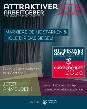 Ein Gütesiegel für Cottbuser Unternehmen