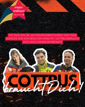 „Cottbus braucht Dich!”