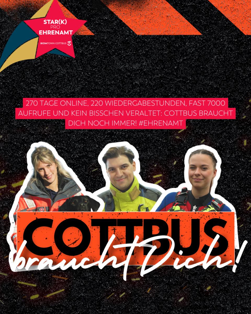 „Cottbus braucht Dich!”