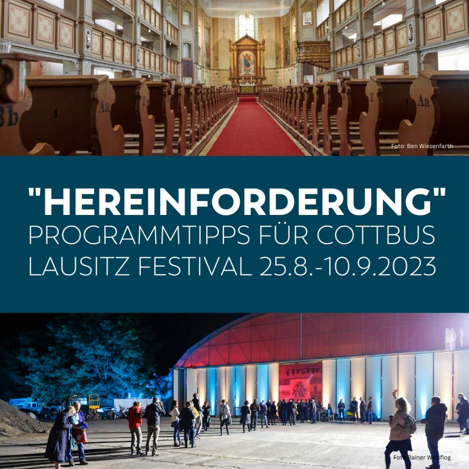 Programmhighlights beim Lausitz Festival ab 25.8. – fünf Tipps in Cottbus!
