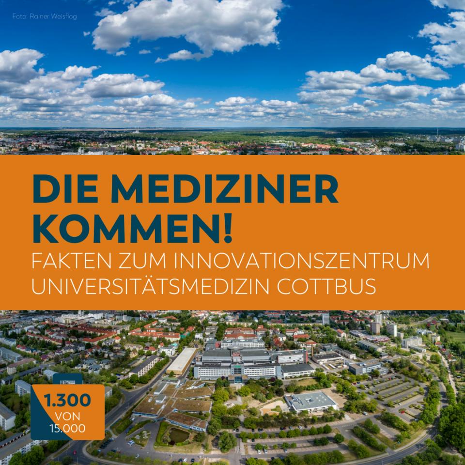 Boom im bereits jetzt größten Krankenhaus Brandenburgs: Die Mediziner kommen!