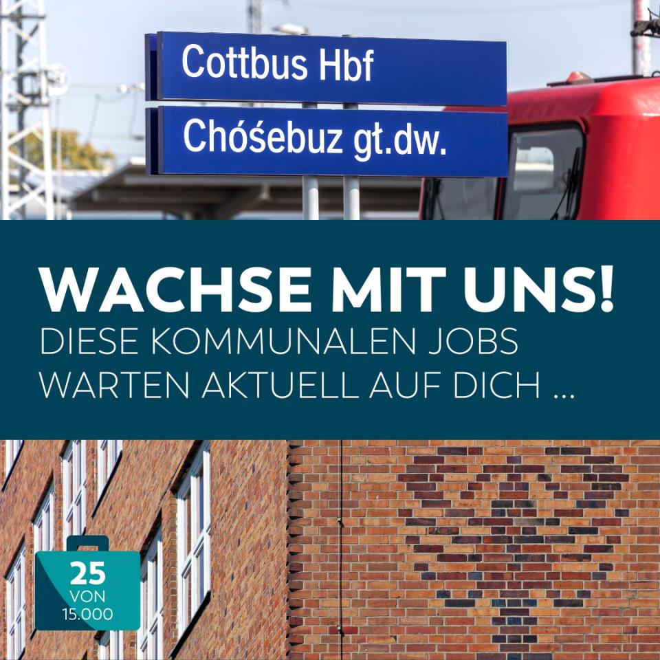 Städtische Leuchtturmjobs warten auf dich!