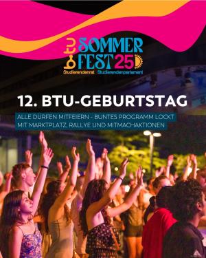 Sommerfest der BTU Cottbus-Senftenberg am 4. Juli 2025