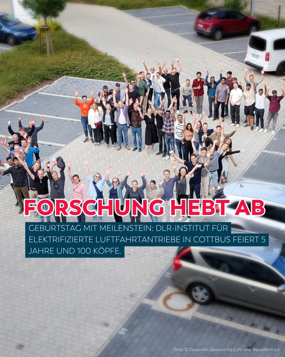Forschung hebt ab – 112 Köpfe für die Luftfahrt der Zukunft