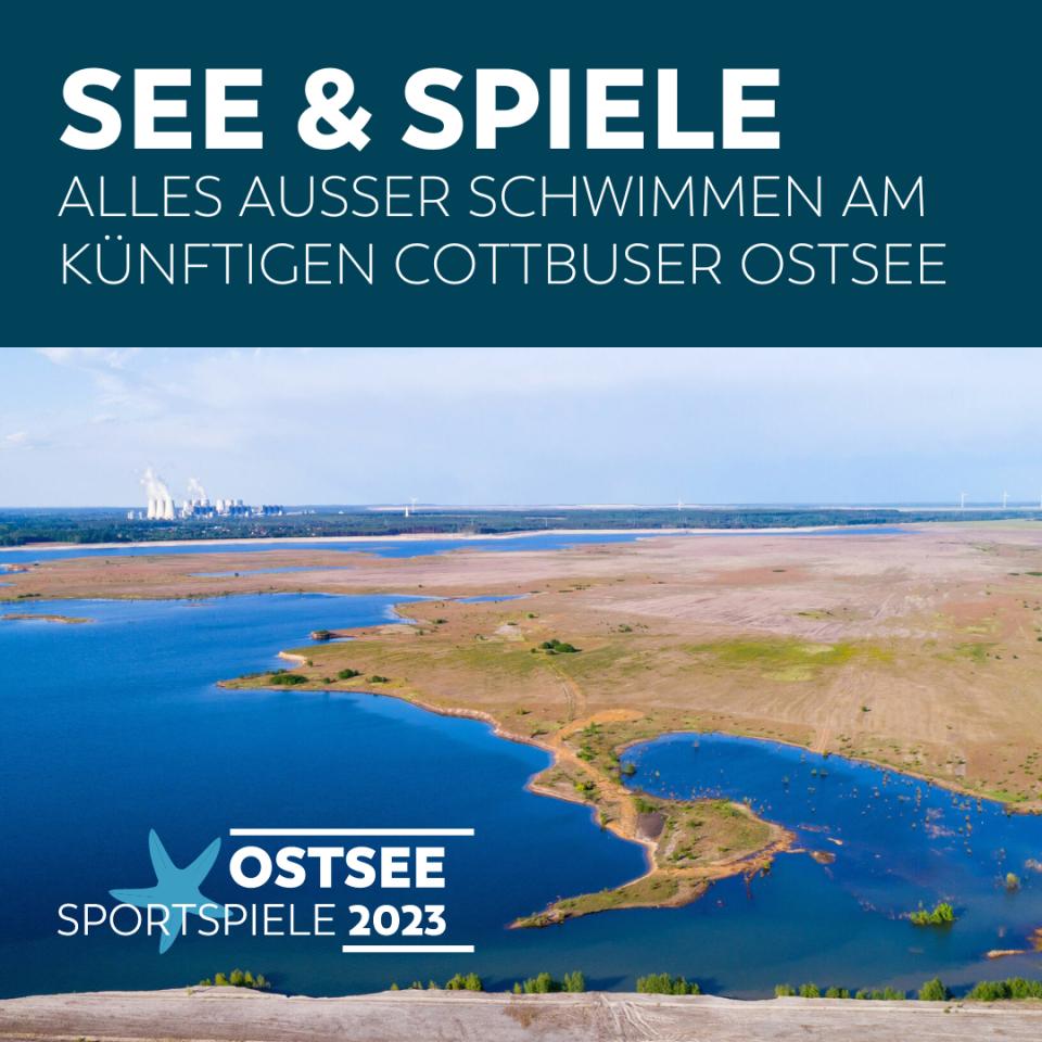 Sport frei und Wasser marsch - OSTSEE Sportspiele in der BOOMTOWN