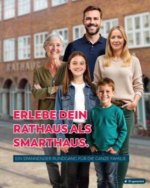 Willkommen im Smart-City-Zuhause: bei der NDKK öffnet das Rathaus die Türen