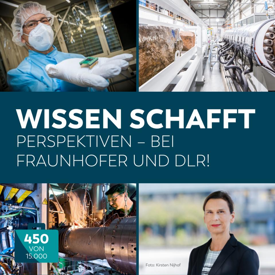 450 von bis zu 15.000 neuen Jobs in der kommenden Dekade; Präsidentin der Brandenburgischen Technischen Universität Frau Professorin Gesine Grande (u.r.)