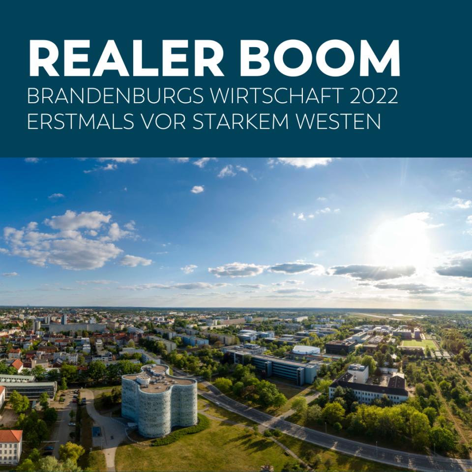 Brandenburg 2022 mit höherem Wirtschaftswachstum als Bayern