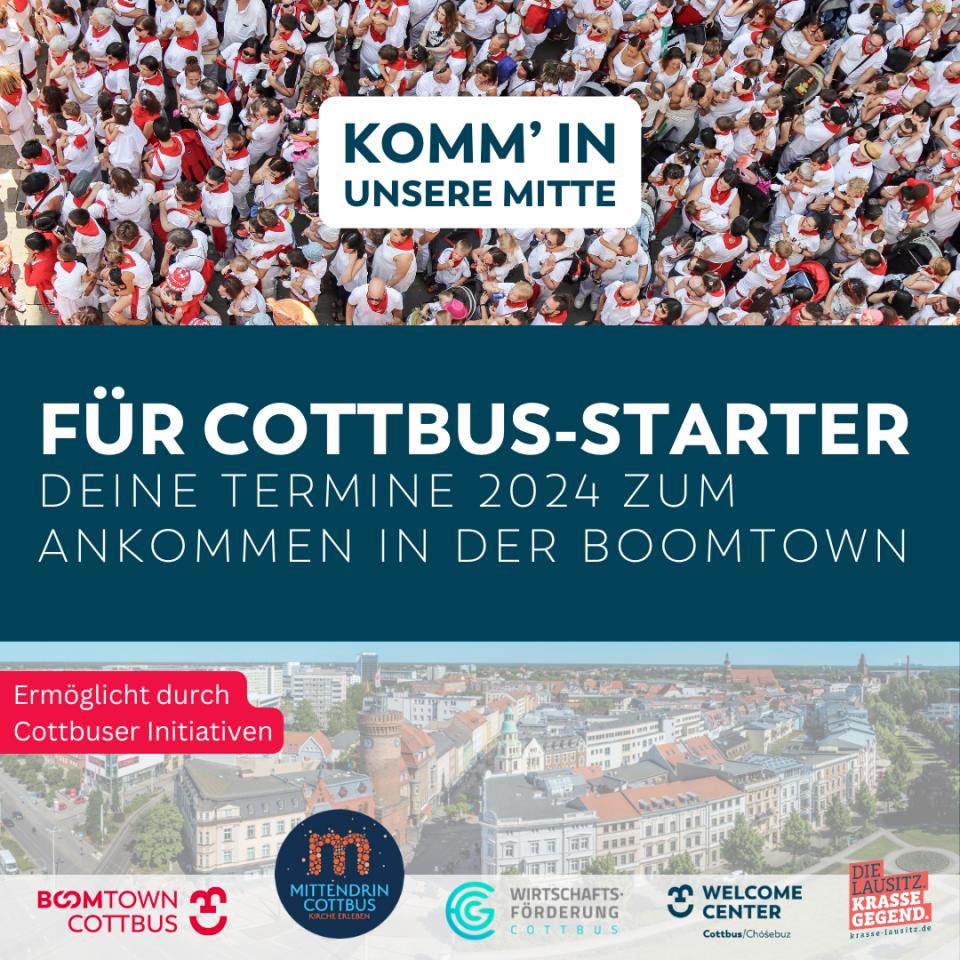 Willkommen in Cottbus – deine Starter-Reihe auf einen Blick